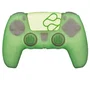 FR-TEC Funda de Silicona para Mando PS5 - Blade Custom Kit, Glow in the Dark, Verde